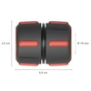 Fiskars tömlőtoldó javítóelem 19mm (3/4&quot;)