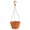 Lipari tál akasztóval TÉGLABARNA 21,5cm