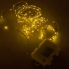 Fényfüzér 8m 160LED Elemes Melegfehér 8programmal