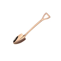 Kávéskanál Ásó alakú bronz 12cm