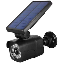 Napelemes mozgásérzékelős kültéri lámpa 4W 8LED