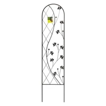Nortene YIN and YANG TRELLIS fém növényfuttató 0,35x1,5m ANTRACIT