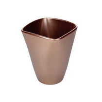 Kerámia orchidea kaspó 14cm Rosegold