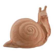 Agyag csiga dekoráció 37cm