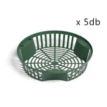 Kép 1/4 - Virághagyma ültető kosár SZETT 5db 21,5cm