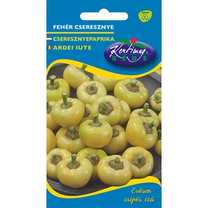 Fehér Cseresznyepaprika - ERŐSEN CSÍPŐS  - Rédei Kertimag