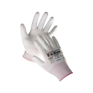 Tenyérmártott FEHÉR kesztyű BUNTLING