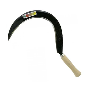 MUTA kovácsoltvas sarló 500mm-es nyéllel