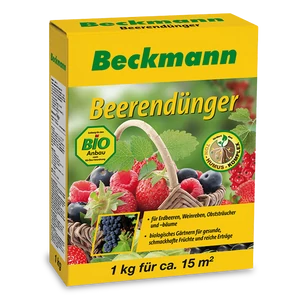 Beckmann szerves trágya eperhez, bogyós gyümölcsökhöz, szőlőhöz 1kg