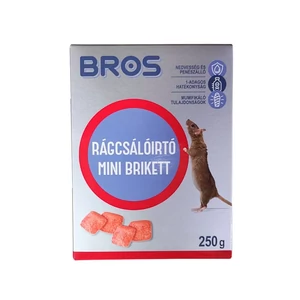 BROS rágcsálóirtó brikett 250g