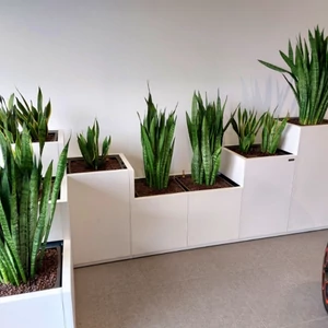 DOMINO Virágláda rendszer - Műanyag