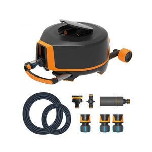 FISKARS Automata tömlőkocsi szett kerekekkel XL