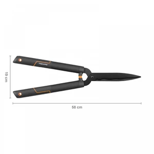 FISKARS SingleStep Sövénynyíró hullámos pengékkel HS22