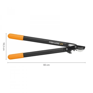 FISKARS PowerGear Műanyag fogaskerekes ágvágó, horgos fejű (M) L74