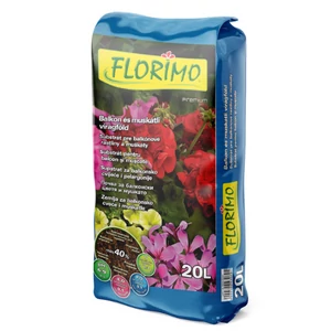 Florimo Balkon és muskátli virágföld 20L