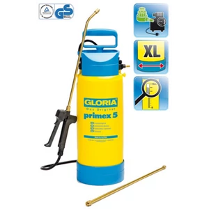 GLORIA Primex5 Nyomáspermetező 5L HOSSZABBÍTÓ SZÁRRAL
