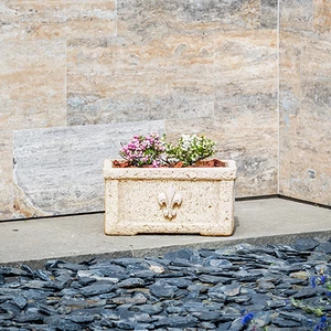 JOVÁN Firenze virágláda 45cm MOGYORÓ