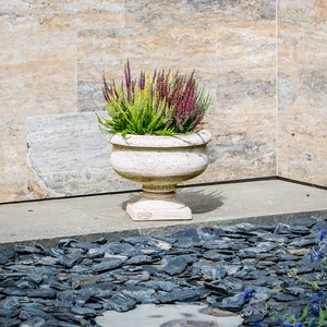 JOVÁN Monarchia kehely virágtartó 36cm MOGYORÓ