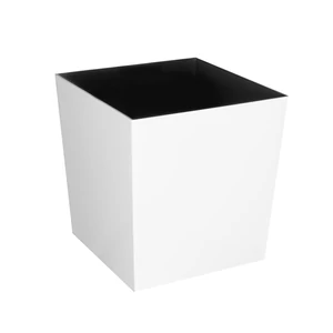 Juka Classic kocka kaspó 19x19cm - fehér