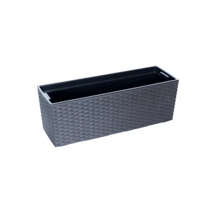 Elegant Balkonláda Rattan Antracit