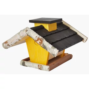 Önetetős Madáretető Fa zsindely teteővel