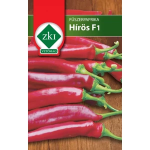 Hírös F1 Fűszerpaprika - CSÍPŐS - ZKI