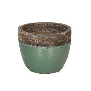 Calloway Classic kerámia kaspó türkiz 23x20cm