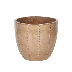 Corset Classic kerámia kaspó barna 23x20,5cm