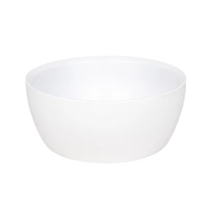 Mina kerámia tál matt fehér 23cm