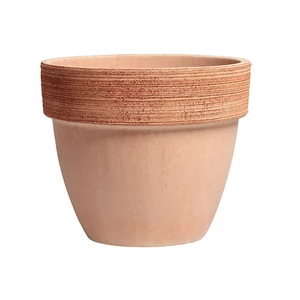 Vaso Palladio Graffiato - barázdált agyag cserép 16cm 