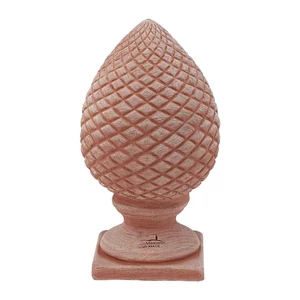 Agyag toboz dekoráció 40cm