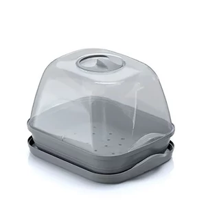 Mikrozöldnevelő tálca szellőző fedéllel