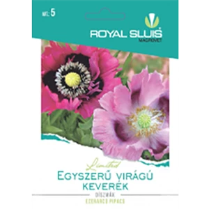 EGYSZERŰ VIRÁGÚ díszmák színkeverék