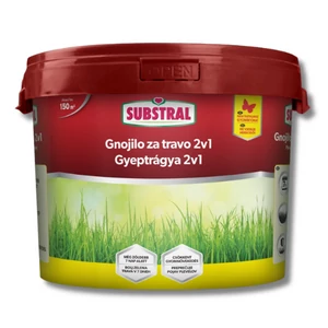 Substral 2in1 gyeptrágya gyomírtó hatással 4,5kg