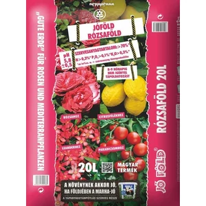 Jó Föld Rózsaföld  EXTRA virágzást fokozó táppal 20L