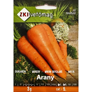 Sárgarépa Arany  - JÓL TÁROLHATÓ - ZKI