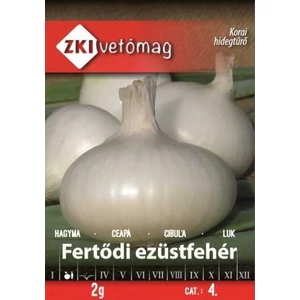 Hagyma - Fertődi ezüstfehér - ZKI