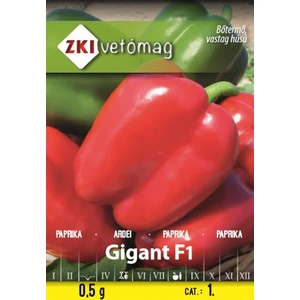 Kaliforniai tipusú Gigant F1 Paprika ÉDES - ZKI