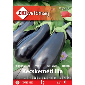 Tojásgyümölcs - Kecskeméti lila - ZKI