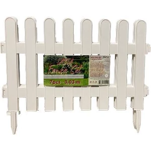 BLUMAX FEHÉR ágyáskeret kerítés 0,43x3m