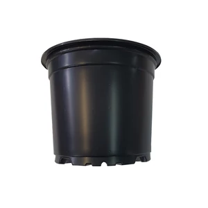 Szaporítócserép 10x10cm fekete KEREK