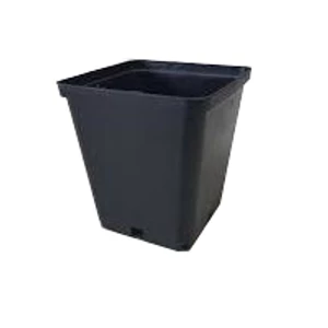 Szaporítócserép 10x10cm fekete KEREK