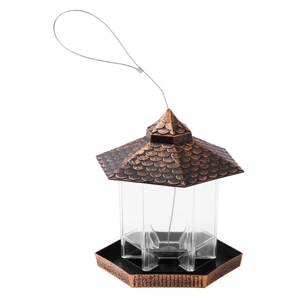 Rustic Bronze Panorama – Plexi Ablakos Madáretető