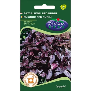 Bazsalikom Red Rubin - Piroslombú - Rédei Kertimag
