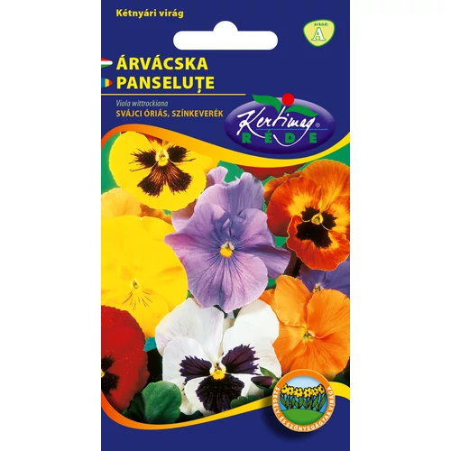 Kép 1/2 - Árvácska - Óriásvirágú Színkeverék - Rédei Kertimag