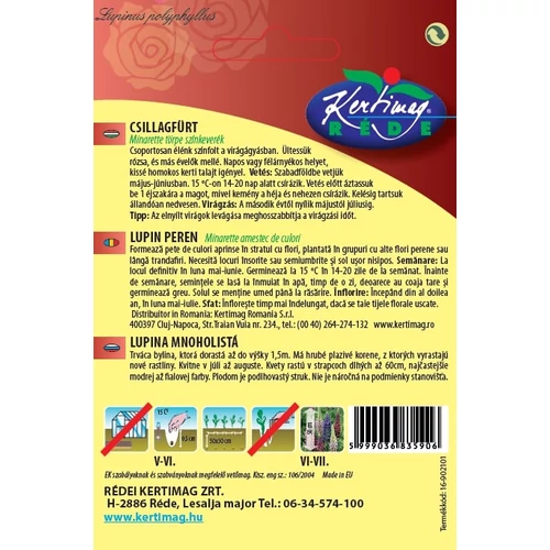 Kép 2/2 -  Csillagfürt - Minarette - Rédei Kertimag