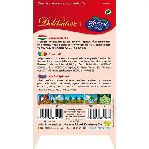 Kép 2/2 - Csúcsos karfiol - ŐSZI - Rédei Kertimag