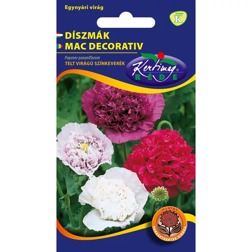 Kép 1/2 - Díszmák - Teltvirágú  Színkeverék - Rédei Kertimag