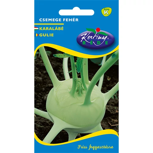 Kép 1/2 - Karalábé Fehér csemege - KÖZÉPKÉSŐI - Rédei Kertimag