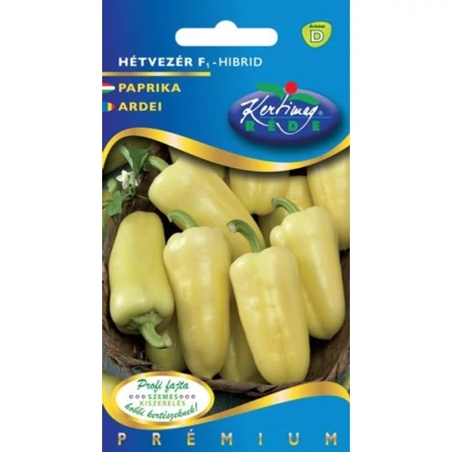 Kép 1/2 - Paprika - Hétvezér F1 Hibrid  - Rédei Kertimag